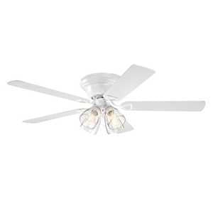Westinghouse Contempra IV Series 7232000 Ceiling Fan, Bird's Eye Maple/Rosewood Blade, 52 in Sweep, MDF Blade