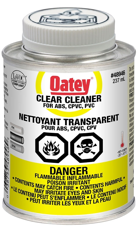 Oatey 48946/31494 Pipe Cleaner, Clear, 236 mL