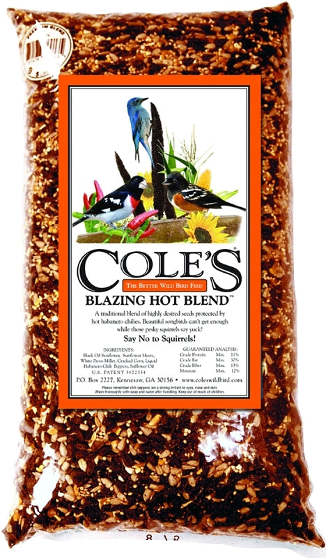 Cole's Blazing Hot Blend BH20 Blended Bird Seed, 20 lb Bag