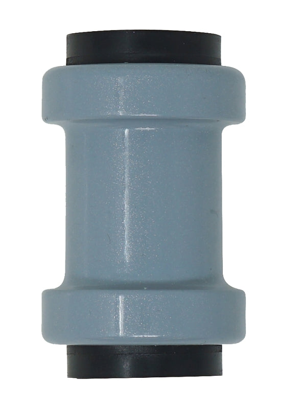 Southwire SIMPush 65070901 Conduit Coupling, 2 in Push-In, 2.9 in OD, Metal