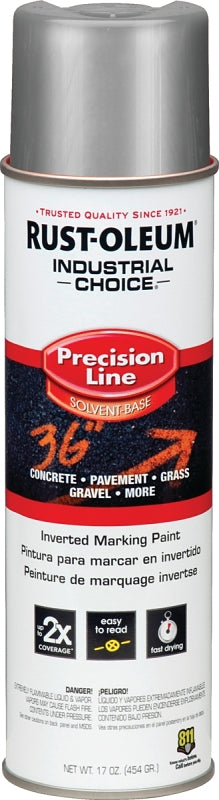 Industrial Choice 239007 Traffic Marking Paint, Gloss, Silver, 16 oz, Can
