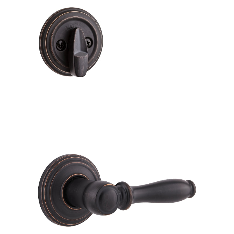 Kwikset 966ADL-11P Interior Trim, Tuscan Bronze, Left, Right Hand