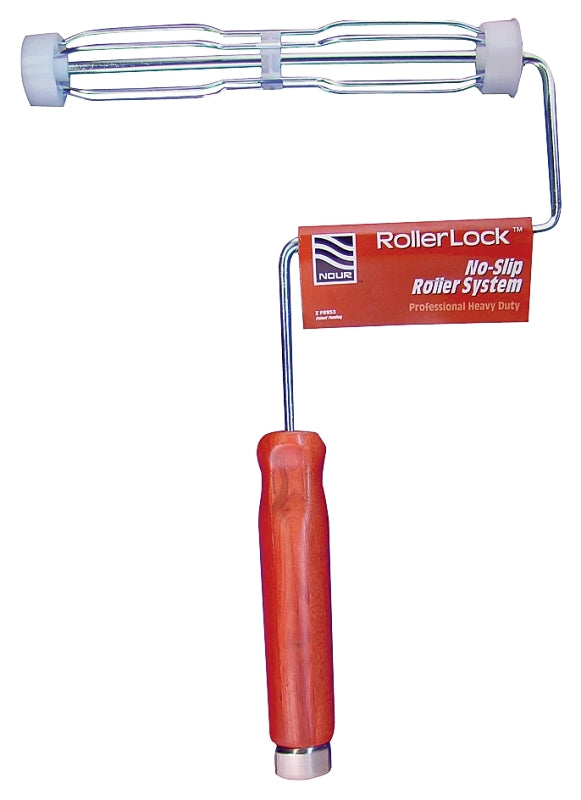 NOUR Roller Lock Z FR953 Pro HD Roller Cage Frame, Wood Handle