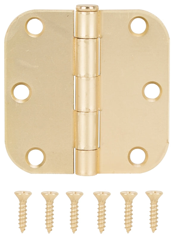 ProSource LR-703-PS Door Hinge, Steel, Satin Bronze, Loose Pin, 180 deg Range of Motion, Screw Mounting