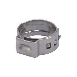 SharkBite UC952A Clamp Ring, 3/8 in, Stainless Steel