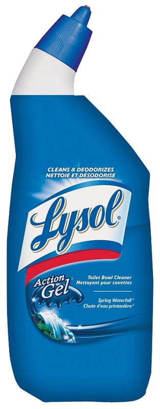 Lysol 78925-FUP Toilet Bowl Cleaner, 710 mL Bottle, Gel, Clear