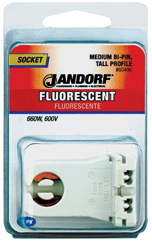 Jandorf 60496 Lamp Socket, 600 V, 660 W