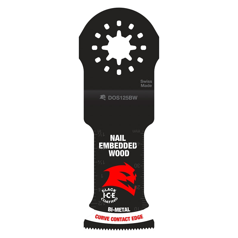 Diablo DOS125BW3 Oscillating Blade, 1-1/4 in, Bi-Metal