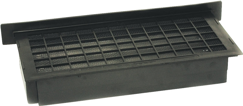 Bestvents A-ELBROWN Automatic Foundation Vent, 62 sq-in Net Free Ventilating Area, Mesh Grill, Thermoplastic, Brown