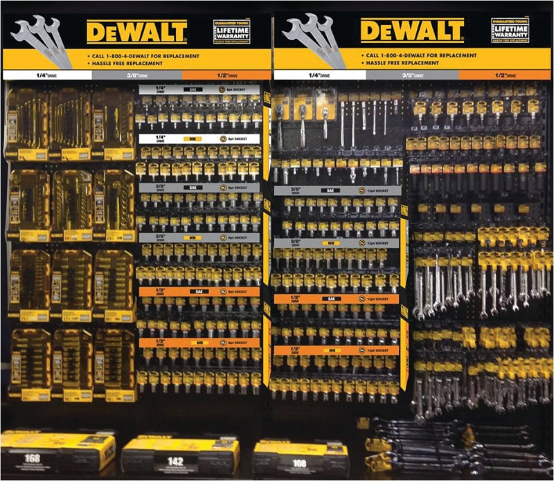 DeWALT DWMT74212 Socket Set, Specifications: 3/8 in Drive Size
