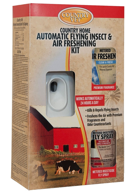 Enforcer 321978CV43A Flying Insect and Air Freshening Kit, Fresh Cotton