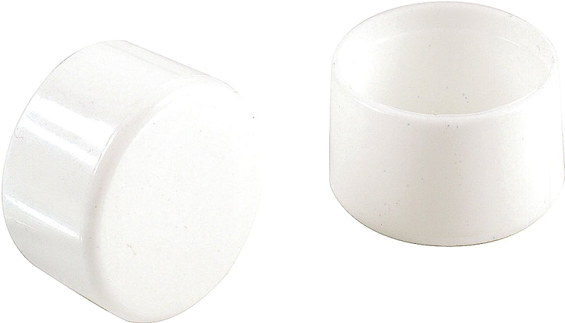 9108 WHITE PLASTIC TIP 7/8IN