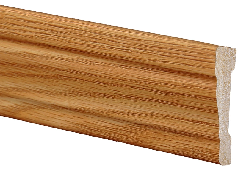 Inteplast Group 356 43520700806 Casing Moulding, 7 ft L, 2-3/8 in W, Oak Wood/Polystyrene