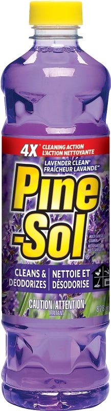 Pine-Sol 40289 Household Cleaner, 828 mL, Liquid, Lavender