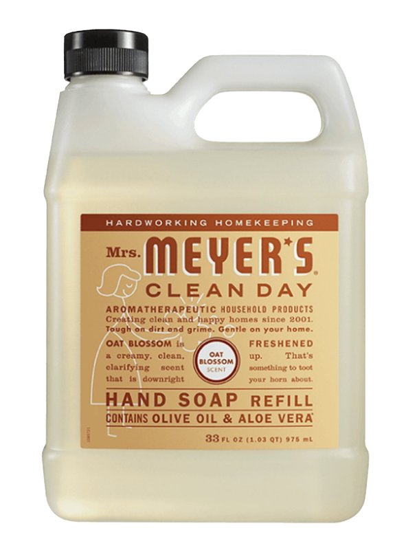 Mrs. Meyer's 11330 Hand Soap Refill, Liquid, 33 fl-oz