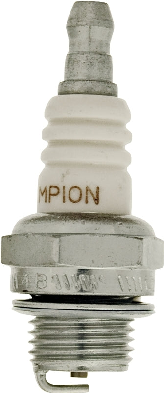 Champion CJ6 Spark Plug, 0.022 to 0.028 in Fill Gap, 0.551 in Thread, 3/4 in Hex, Copper