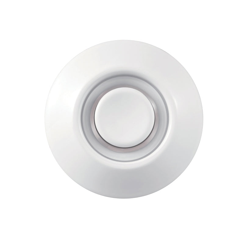 18000143 BUTTON PUSH WIRED WHT