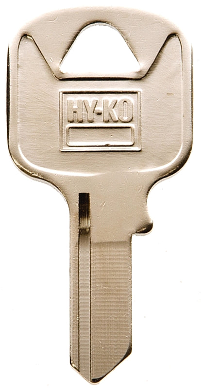 Hy-Ko 11010AB15 Key Blank, Brass, Nickel, For: Abus Cabinet, House Locks and Padlocks
