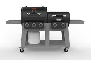 GRILL/GRIDDLE COMBO 5-BURNER