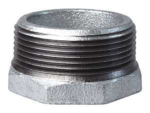 ProSource PPG241-65X40 Pipe Bushing, 2-1/2 x 1-1/2 in, MIP x FIP, SCH 40 Schedule, 300 psi Pressure
