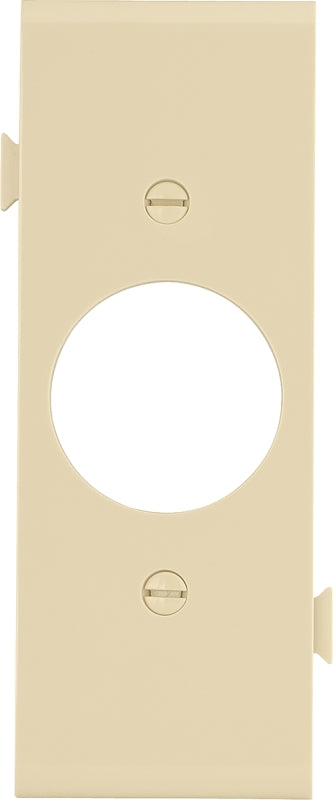 Eaton Wiring Devices STC7V Sectional Wallplate, 4-1/2 in L, 2-3/4 in W, 1 -Gang, Polycarbonate, Ivory, High-Gloss