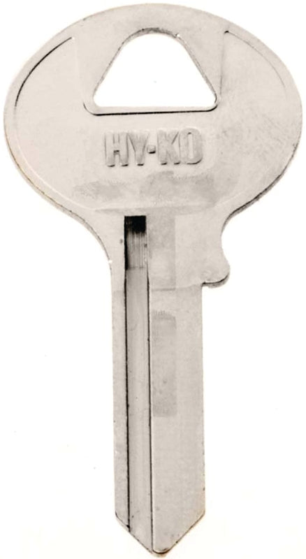 Hy-Ko 11010CO10 Key Blank, Brass, Nickel, For: Corbin Russwin Cabinet, House Locks and Padlocks