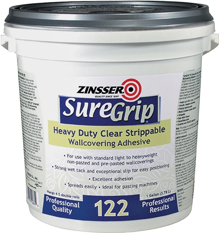 Zinsser 2881 Wallcovering Adhesive Clear, Clear, 1 gal