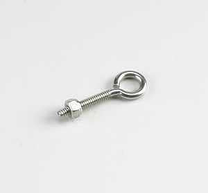 2107SS-BC BOLT EYE W/NUTS 1/4X