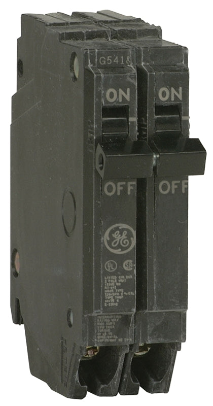 GE Industrial Solutions THQP230 Feeder Circuit Breaker, Type THQP, 30 A, 2 -Pole, 120/240 V, Plug Mounting
