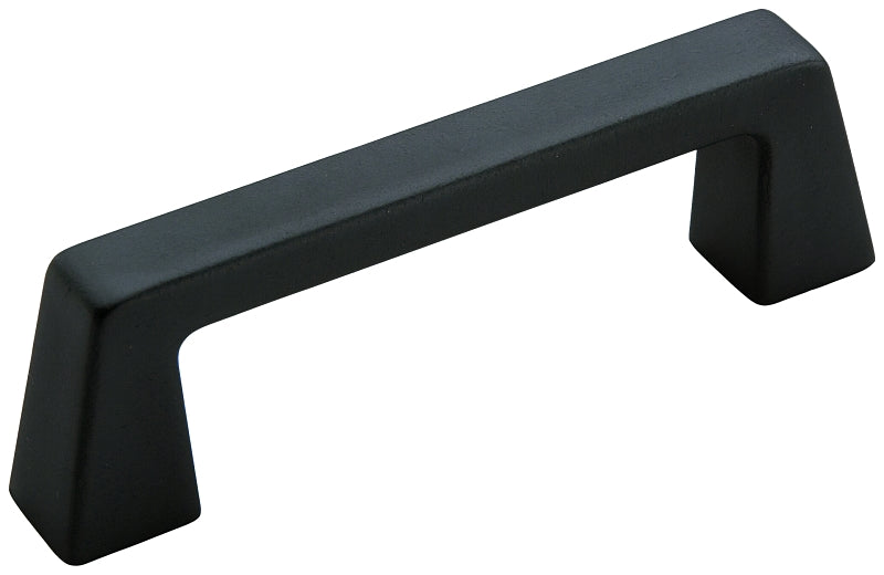 Amerock Blackrock Series BP55276BBR Cabinet Pull, 4-5/8 in L Handle, 9/16 in H Handle, 1-3/16 in Projection, Zinc