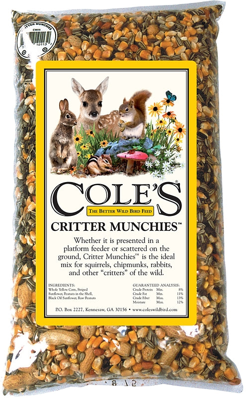 Cole's CM20 Critter Munchies, Blended Seed, 20 lb Bag