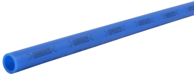 SharkBite U860B2 Pipe, 2 ft L, PEX-B, Polyethylene, Blue