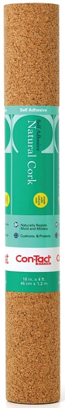 Con-Tact 04F-C6421-06 Multi-Purpose Liner, 4 ft L, 18 in W, Wood, Light Brown