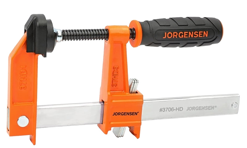 3706-HD CLAMP BAR HDTY STL 6IN