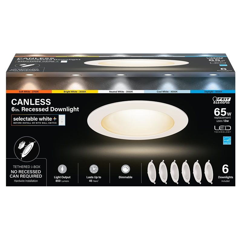 BULB LT REC LED WH 6WY 65W 6IN