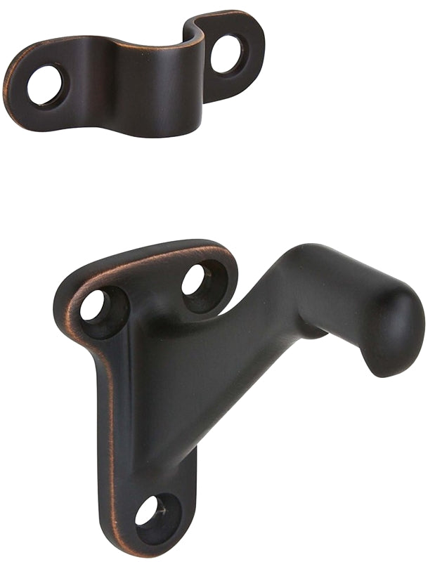 Schlage Ives Series 59A716 Handrail Bracket, Aluminum, Aged Bronze