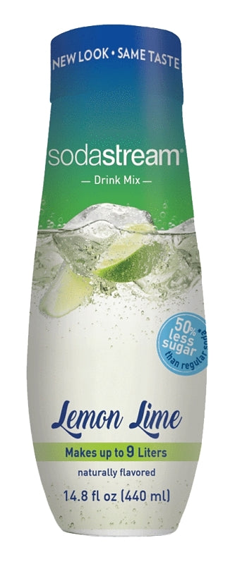 Sodastream 1424226011 Sparkling Drink Mix, Soda, Lemon Lime Flavor, 440 mL Bottle