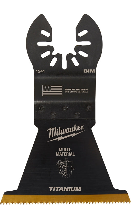 Milwaukee 49-25-1241 Blade, 2-1/2 in, 1-5/8 in D Cutting, HCS/Titanium