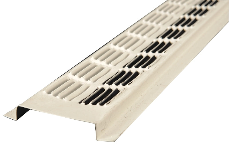 SOFFIT VENT 8FTX2-3/4IN WHITE