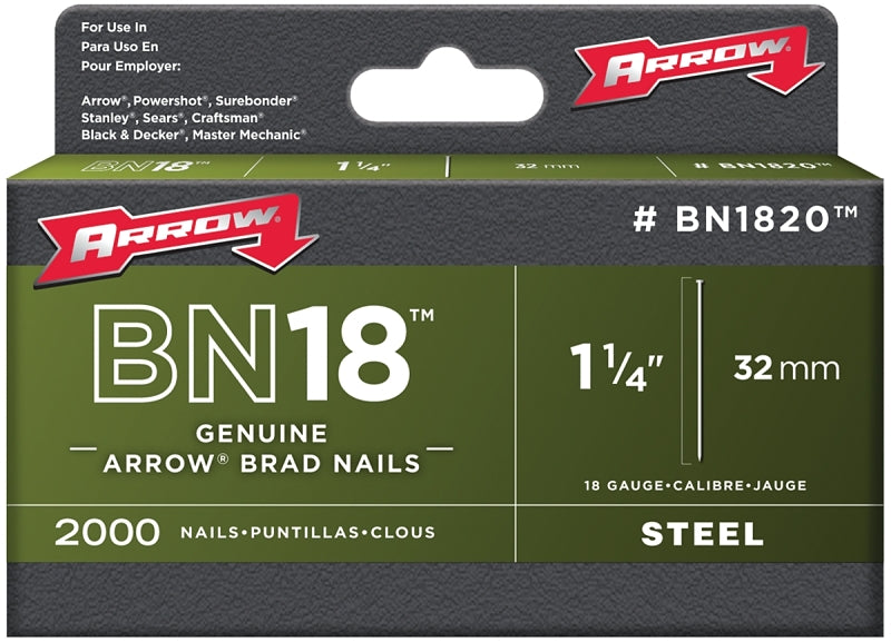 BN1820CS BRAD NAIL 1-1/4IN 18G