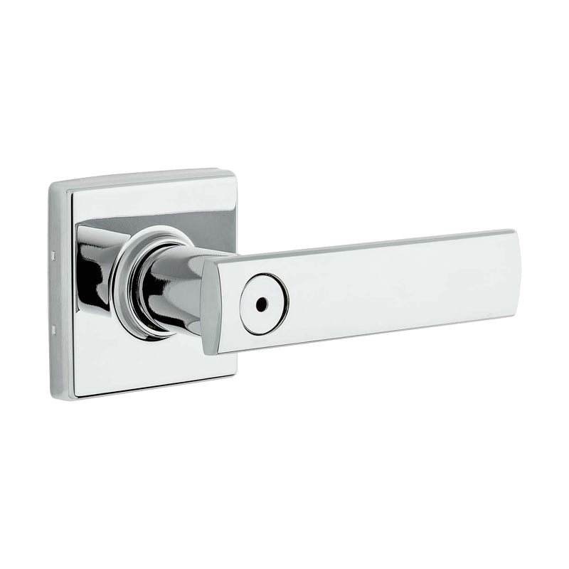 Weiser Vedani Series 9GCL3310-091 Privacy Door Lever, Levers Lock, Polished Chrome, Residential, Universal Hand, 2 Grade
