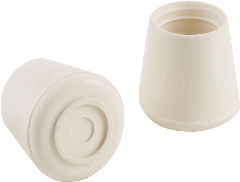 9223 WHITE RUBBER TIP 1-1/4