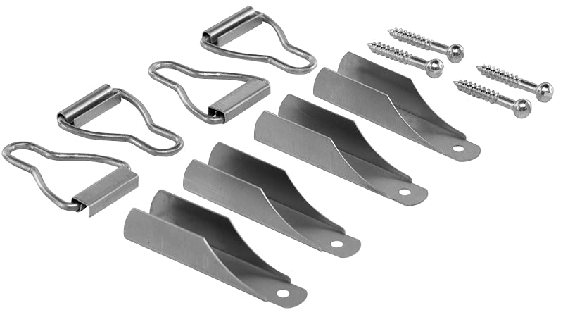 M-D 14171 Frame Fastener, Aluminum, For: 5/16 in Frames