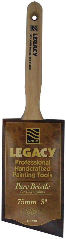 870-75NT BRUSH WALL WHITE 75MM