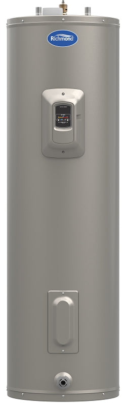 Richmond Essential Plus Series 9E50-DCG Tall Electric Water Heater, 240 VAC, 4500 W, 50 gal Tank, 0.93 Energy Efficiency