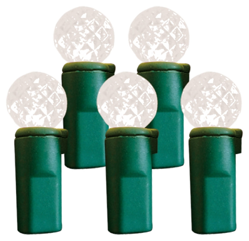 Hometown Holidays 2339-02 Light Set, 4.8 W, 70-Lamp, LED Lamp, Pure White Lamp, 25,000 hr Average Life