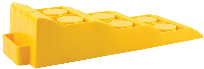 Camco 44573 Tri-Leveler, Plastic, Yellow