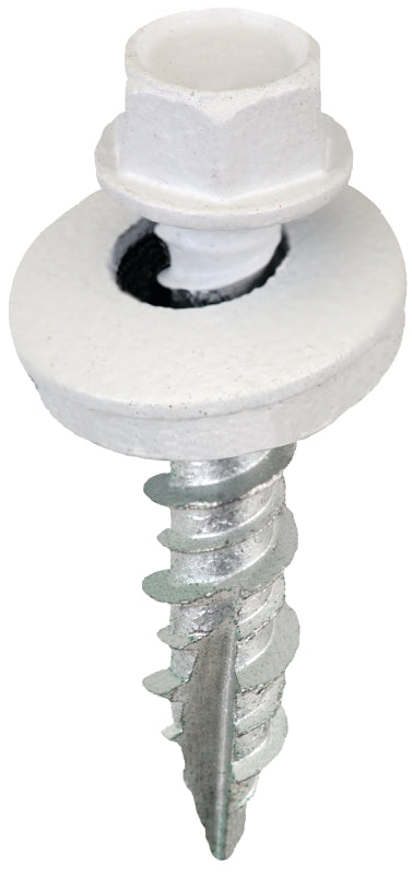Acorn International SW-MW1BW250 Screw, #9 Thread, High-Low, Twin Lead Thread, Hex Drive, Self-Tapping, Type 17 Point