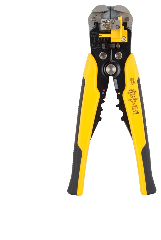 ProSource KY-665T3L Wire Stripper, 10 to 24 AWG Wire, 10 to 24 AWG Stripping, 10 to 24 AWG Cutting Capacity, 8 in OAL