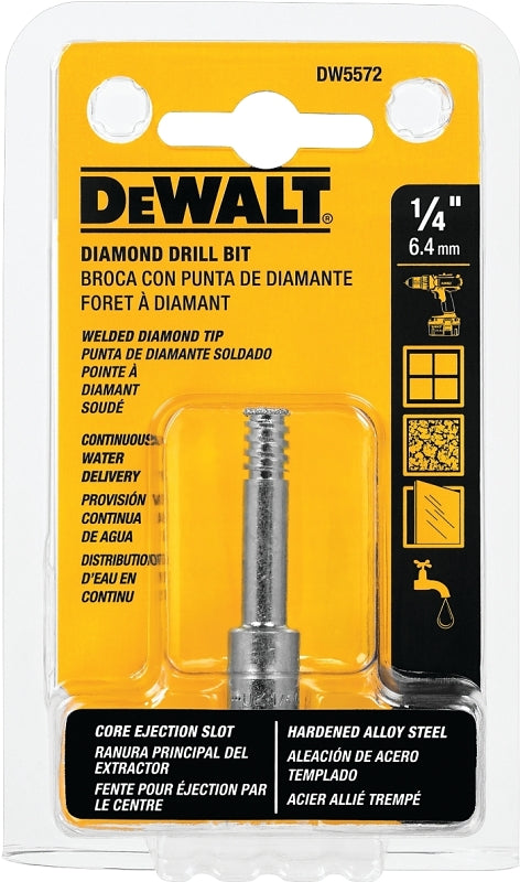 DW5572 1/4IN DIAMOND DRILL BIT